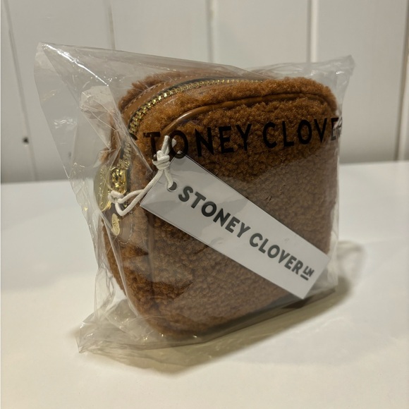 Stoney Clover Lane Handbags - Stoney Clover Lane Mini Pouch - Sherpa Teddy